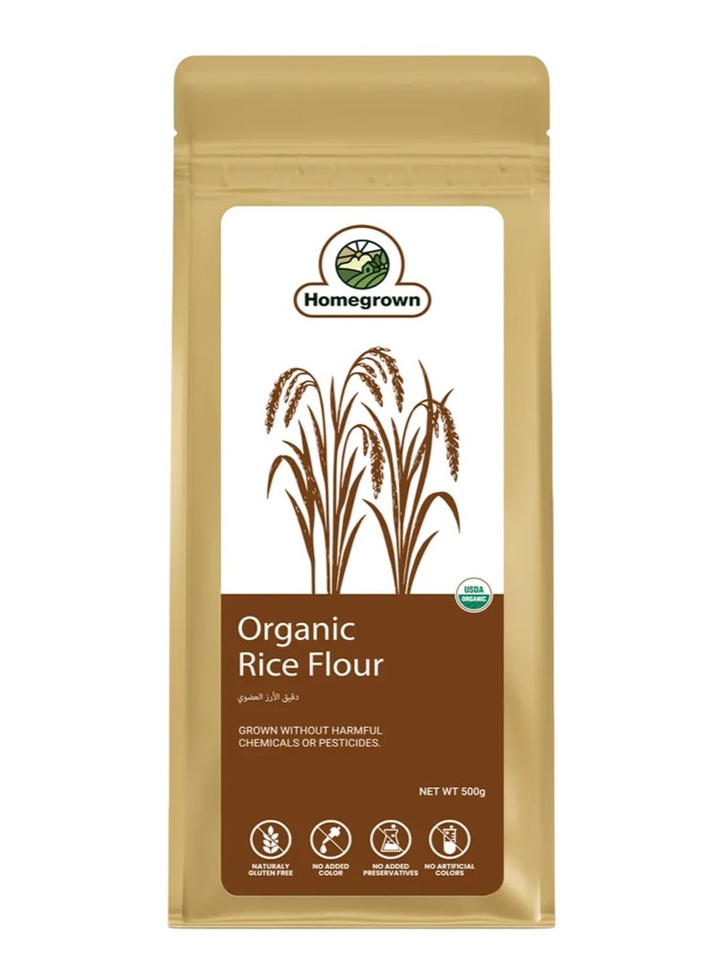 Homegrown Organic Rice Flour - Image 1