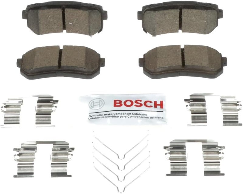 Bosch QuietCast BC1856 Premium Ceramic Disc Brake Pad Set - Rear - Image 4