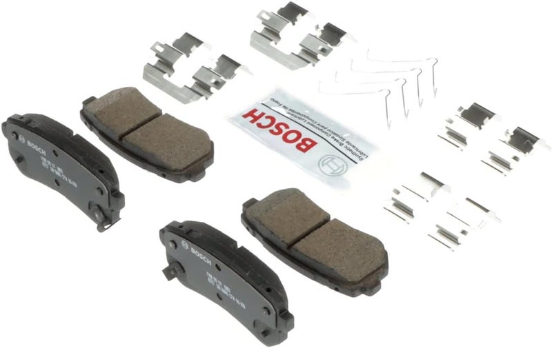 Bosch QuietCast BC1856 Premium Ceramic Disc Brake Pad Set - Rear - Image 3