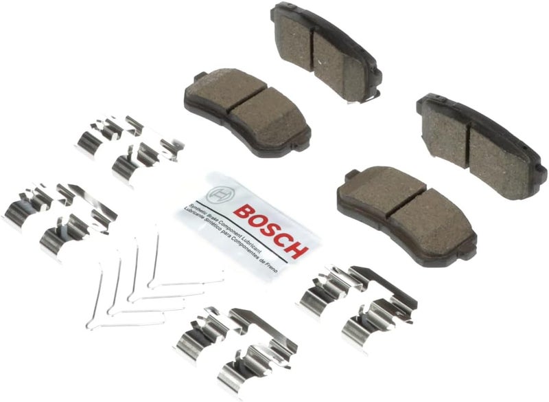 Bosch QuietCast BC1856 Premium Ceramic Disc Brake Pad Set - Rear - Image 2