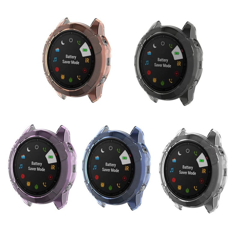 TPU Transparent Purple Watch Case Lightweight Scratch Protection Precise Cutout - Image 5