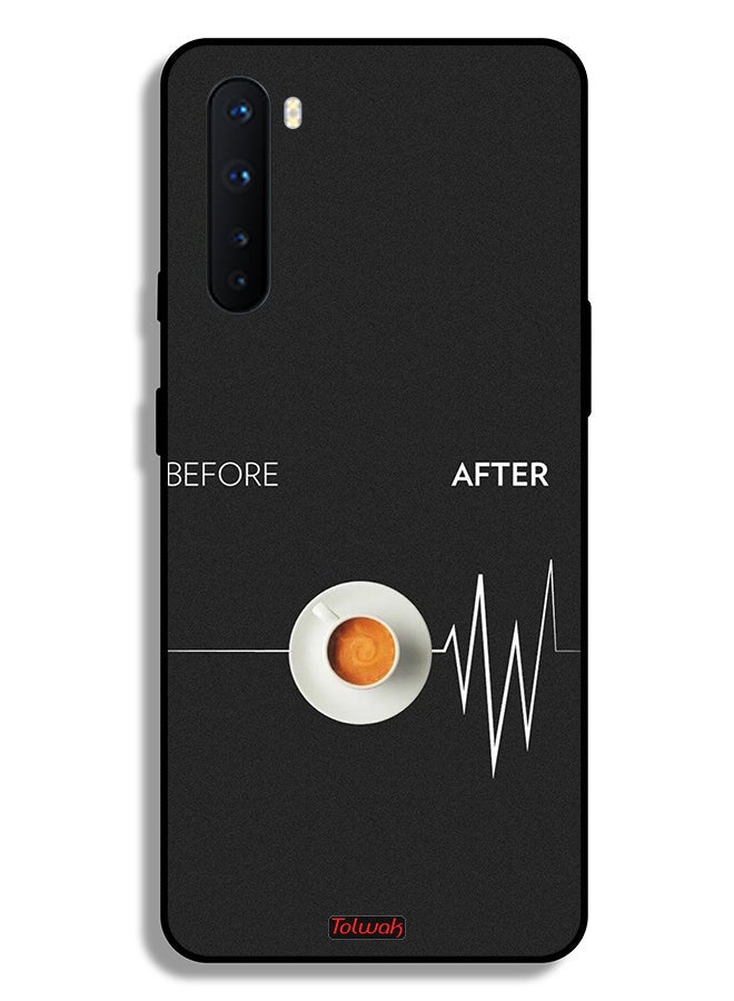Tolwak OnePlus Nord Protective Case Cover Before After - Image 2