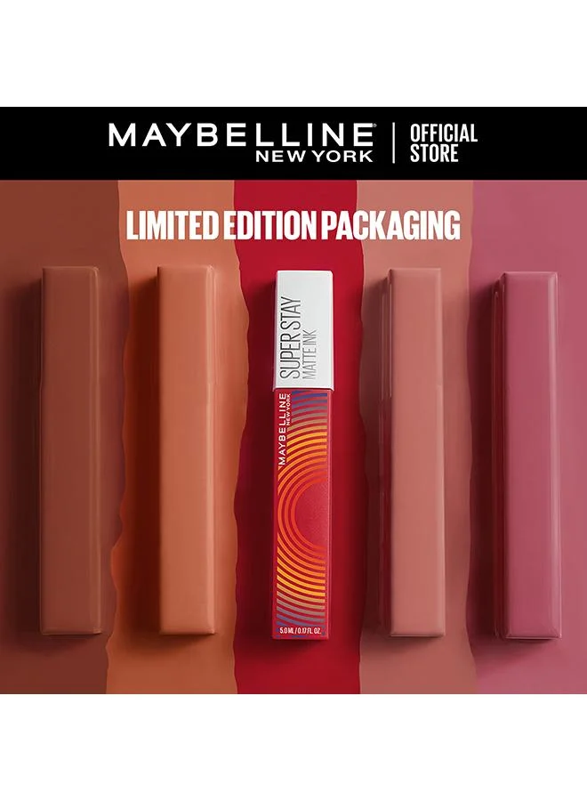 MAYBELLINE NEW YORK Superstay Matte Ink Lipstick - Music Collection Limited Edition (15, Lover)