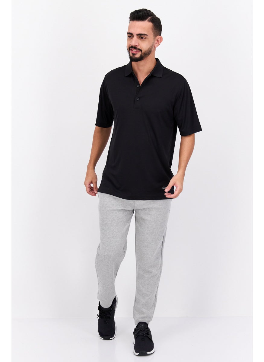 Men Regular Fit Plain Short Sleeves Polo, Black - pzsku/Z685C4C1C596E4AAC42E9Z/45/_/1737643091/0c39a060-b4db-4c3c-a9d5-a37d1f13d53d