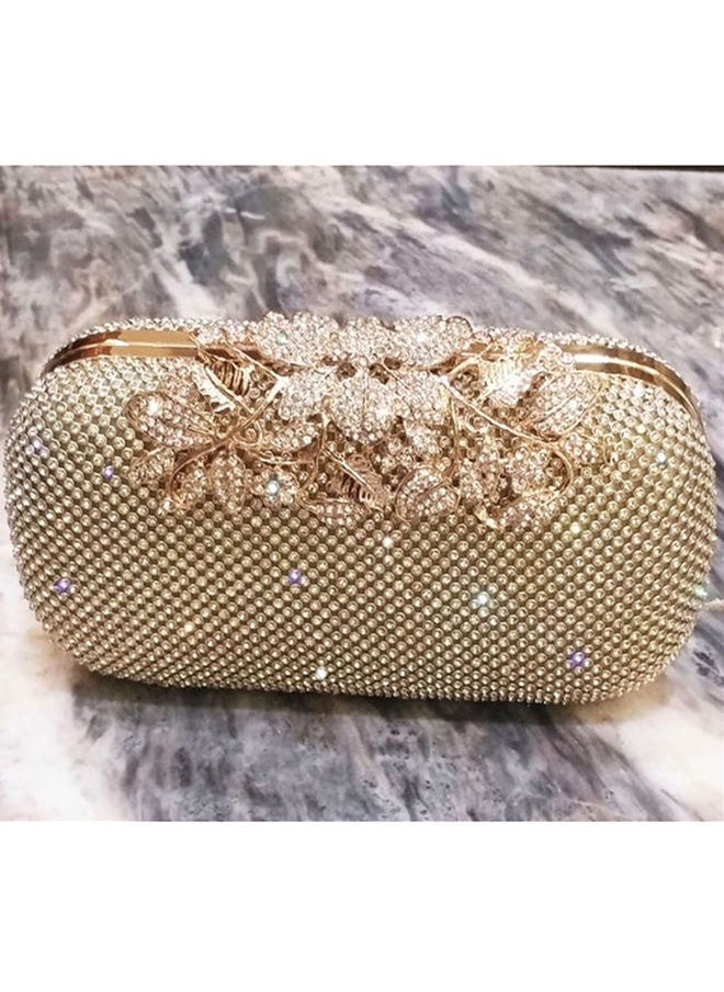 NIBEMINENT - European Design Party Clutch Gold - Image 1
