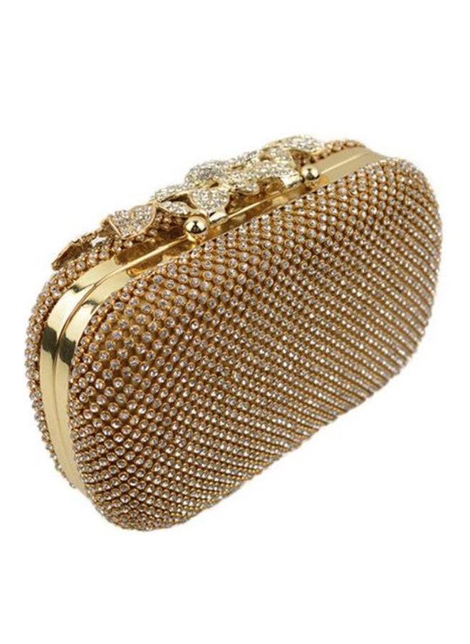 NIBEMINENT - European Design Party Clutch Gold - Image 1