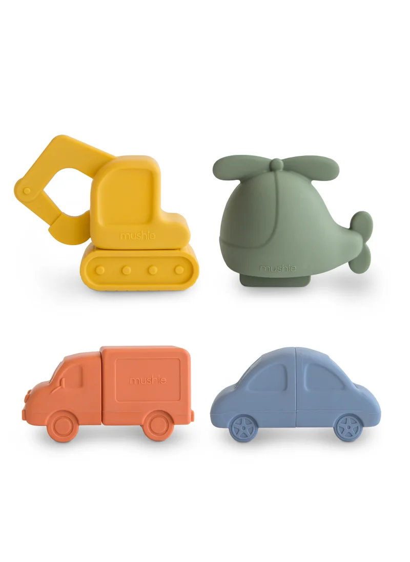 mushie Mushie Bath Toy Play Set - Vehicles