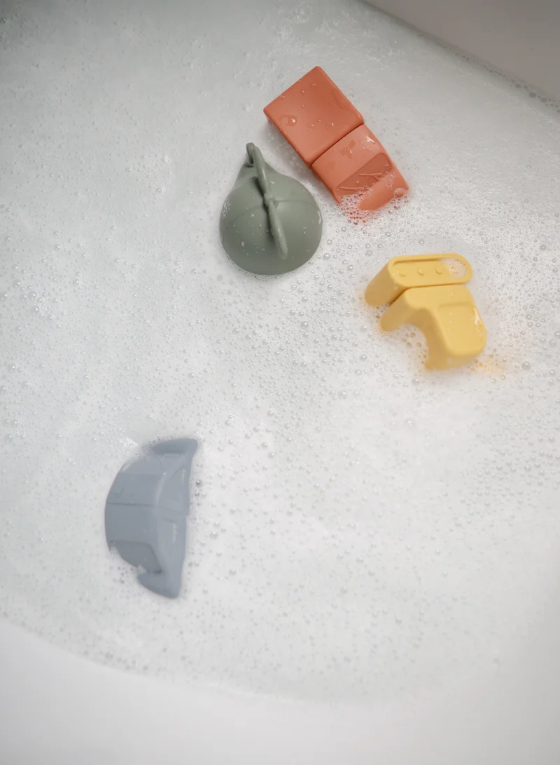 mushie Mushie Bath Toy Play Set - Vehicles