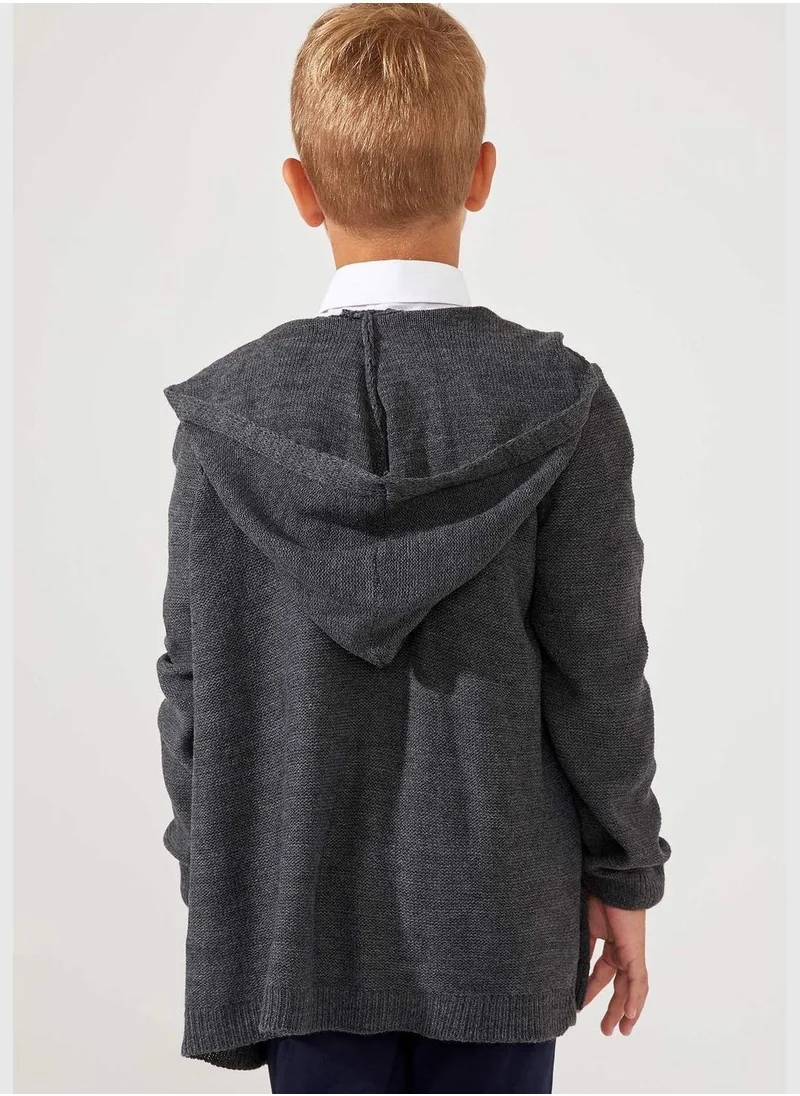 DeFacto Basic Knit Cardigan With Pockets