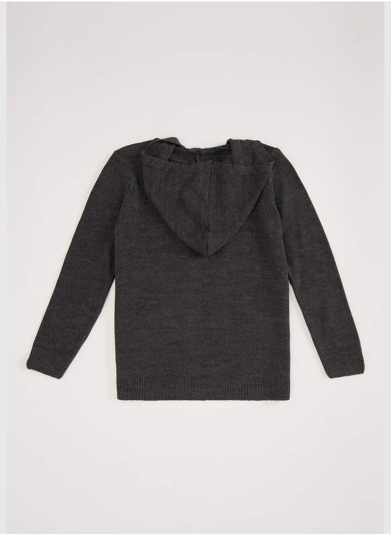 DeFacto Basic Knit Cardigan With Pockets