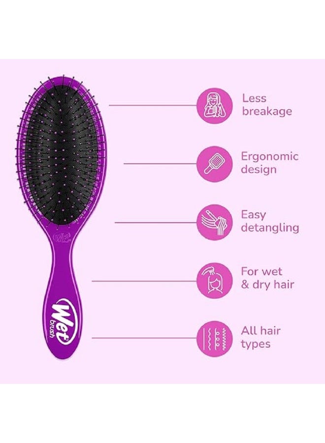 Wet Brush Wetbrush Original Detangler (Purple) - Image 2