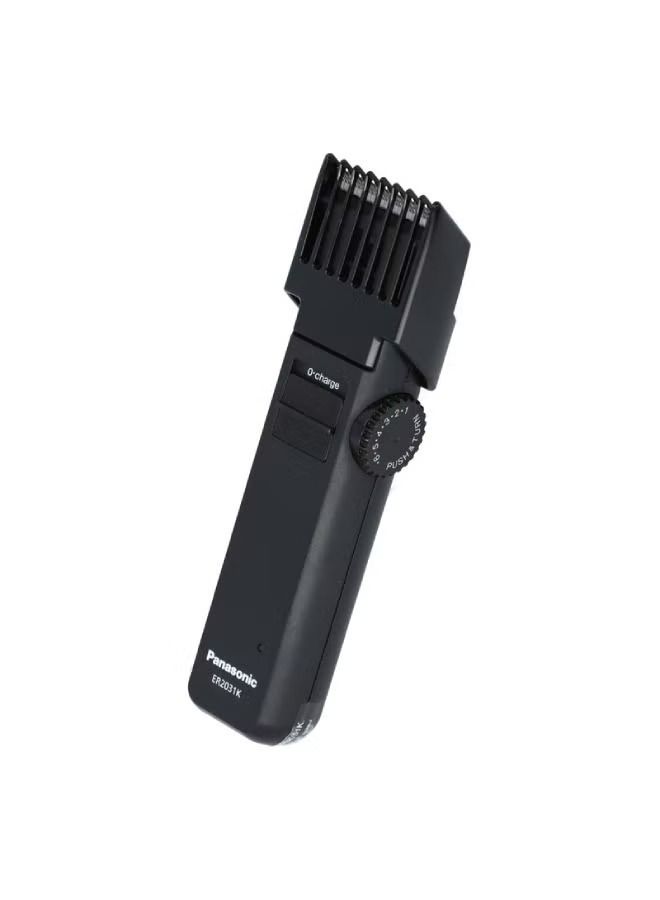 Rechargeable Wet/Dry Beard & Hair Trimmer, 12 Cutting lengths Black - Image 2