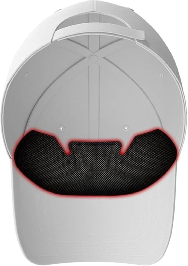 No Sweat Golf Hat Sweat Liner â€“ Prevents Stains & Odor by NoSweat- Patented Technology Made in The USA (3) Blk - Image 1