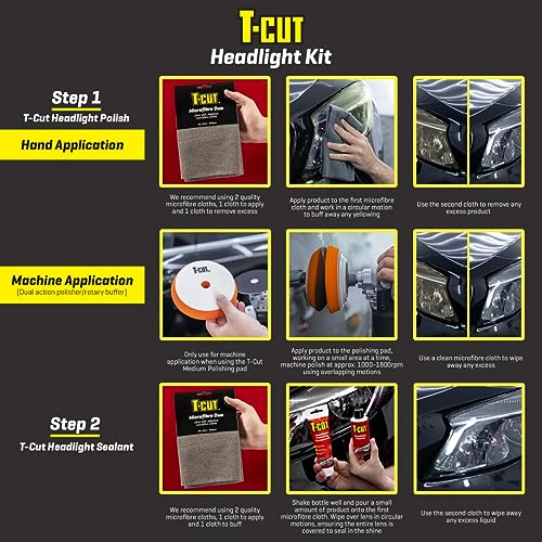T-Cut Headlight Restoration Kit - Image 4