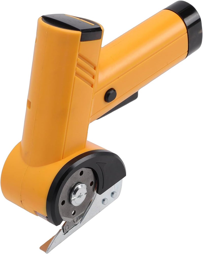 GOWENIC Electric Cardboard Cutter LED Light System Powerful Motor Portable Scissors for Home ProjectsCordless Electric Scissors for Home and Packaging Tasks (Yellow) - Image 5