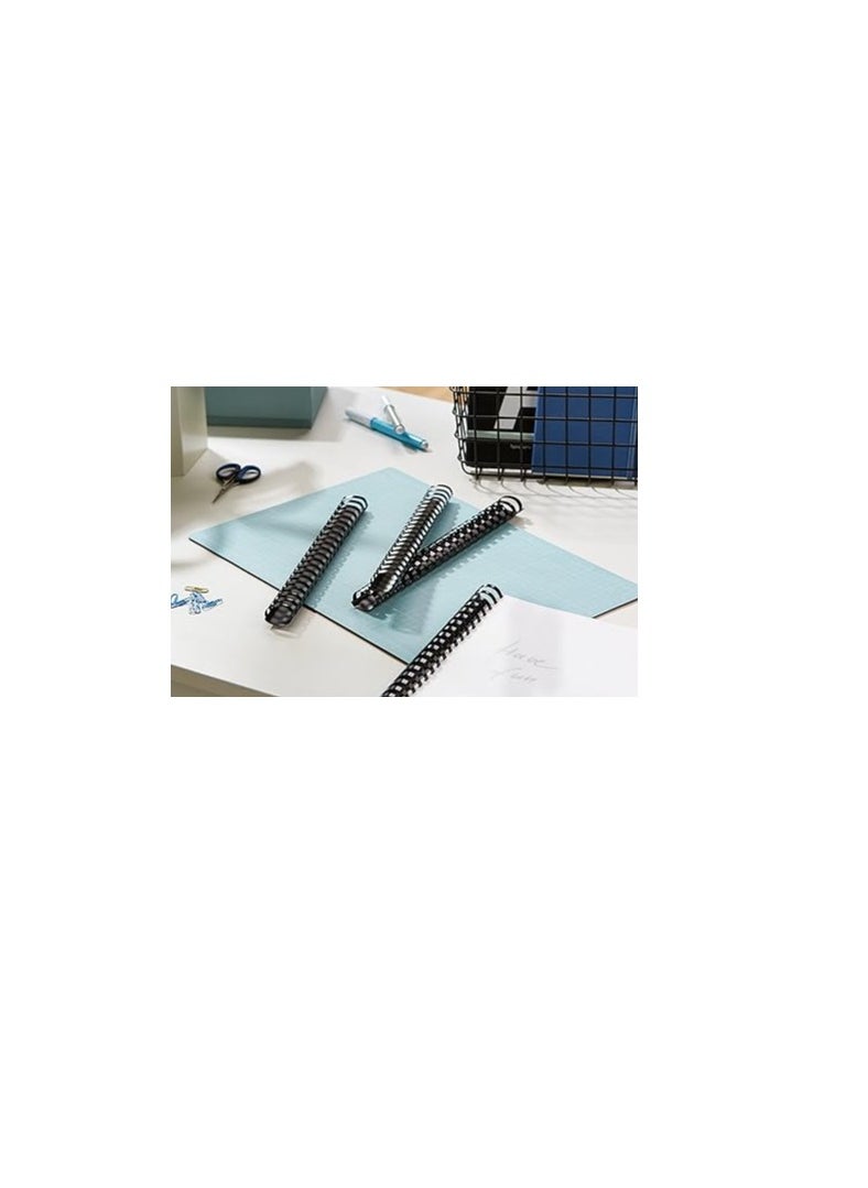 SUPER DEAL 50-Piece Binding Combs 32mm Black  - Image 3
