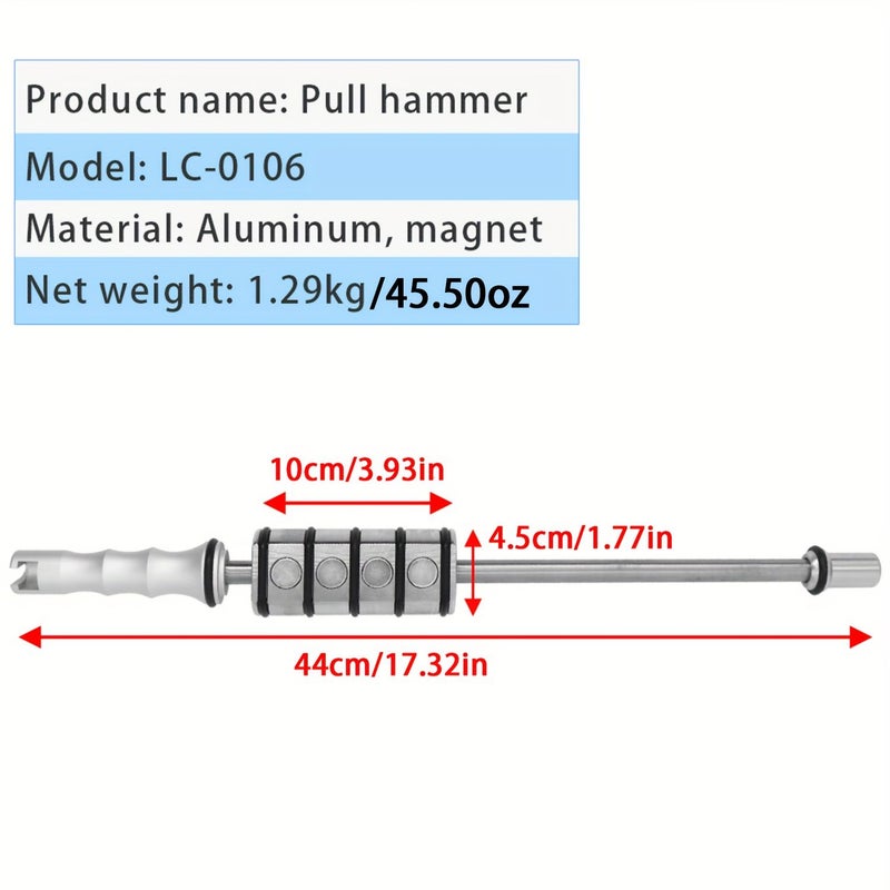 New Magnetic Pull Hammer for Car Body Dent Repair - Image 2