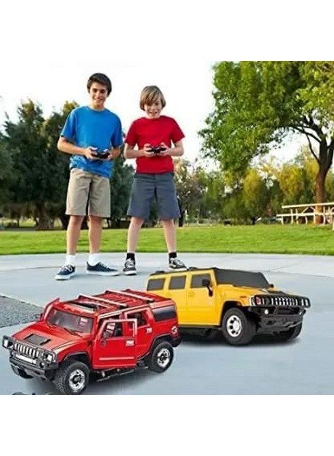 إسكدنيا Kmc Kidoz Full Function Rc Super Car Hummer With Light u0026 Rc Door Open For Kids - Multicolor - Image 3