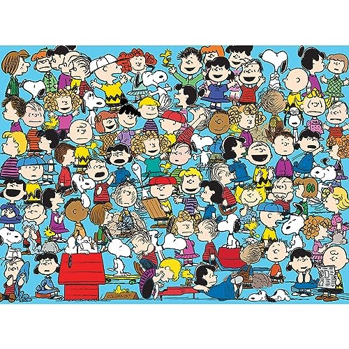 RoseArt - Peanuts - Cast of Characters - 1000 Piece Jigsaw Puzzle for Adults - Image 1