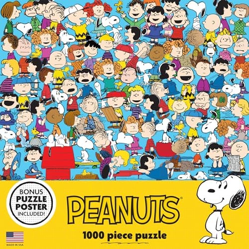 RoseArt - Peanuts - Cast of Characters - 1000 Piece Jigsaw Puzzle for Adults - Image 4