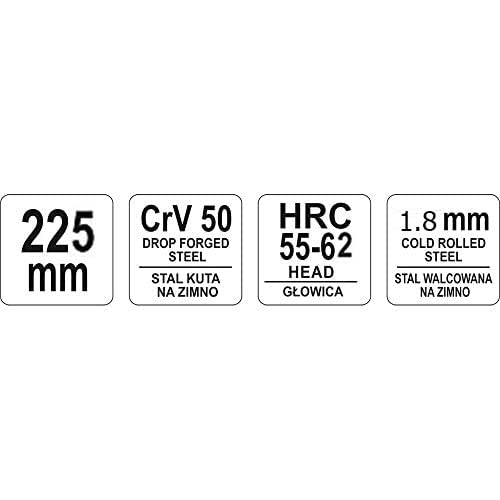 Yato Yato YT2055 Tower Pincers 9inchPlier ToolsPlier for HomePlier KnifeIndustrial ToolsCrVNickel FinishHome ToolsCombination PlierInsulatedRedSilverElectricalDIN 5748HRC 4348  - Image 4