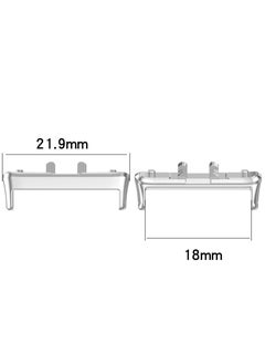 Generic 1 Pair Adapter For Samsung Galaxy Fit3 SM-R390 Watchband Strap Connector Bracelet 316L Stainless Steel Accessories  - Image 3