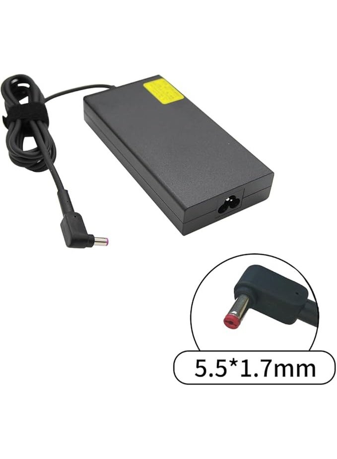 Terabyte 135W Charger 19V 7.1A 5.5x1.7mm Compatible for Acer Nitro 5 N18C3 AN515-51 AN515-41 AN515-43 AN517-51 N18C4 ADP-135K ADP-135KB Laptop Adapter Power Supply Cord - Image 4