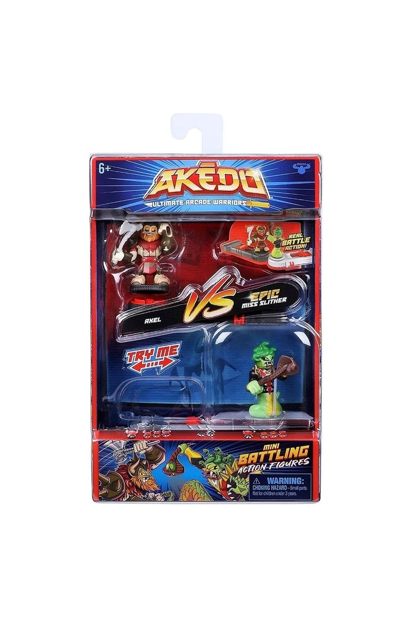 Akedo Ultimate Arcade Warriors Versus Pack - Tailwhip Vs White Wraith, Multicolor (14261) (2 Count) - Image 3