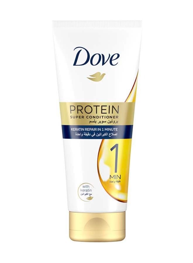 Dove بلسم بروتين سوبر يصلح الشعر التالف في دقيقة واحدة مع الكيراتين - Image 1