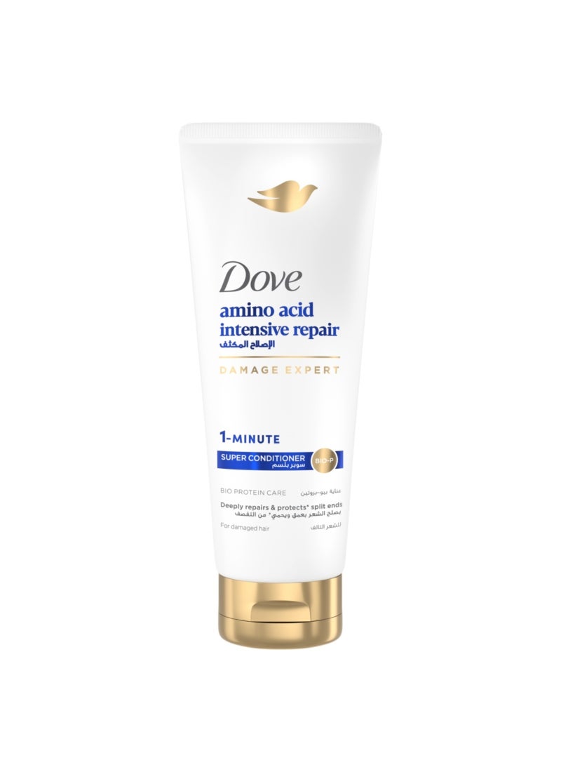 Dove بلسم بروتين سوبر يصلح الشعر التالف في دقيقة واحدة مع الكيراتين - Image 1