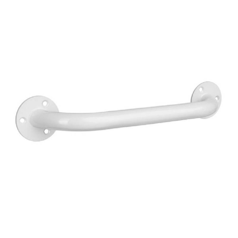 JMC White Powder Coated Grab Bar, 32 Inches, 54032