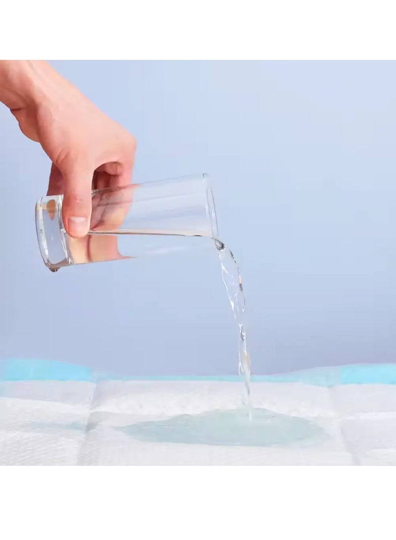 Bioline وسادات تدريب الجراء من بيول لاين 20 قطعة قابلة للامتصاص ومضادة للتسرب من الأقمشة غير المنسوجة (60x90 سم) - Image 2