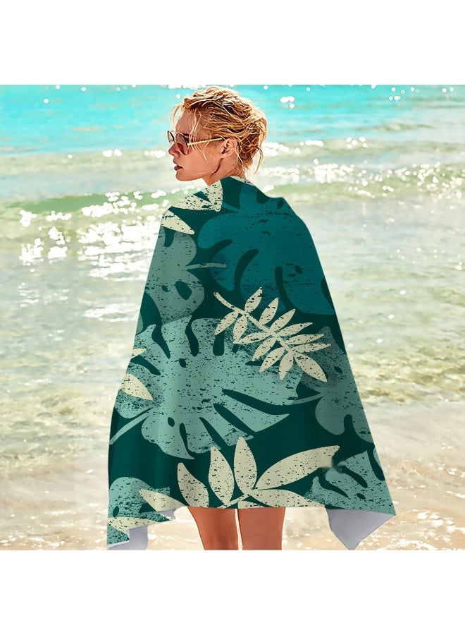 آنا مناشف شاطئ سريعة الجفاف 3D من الألياف الدقيقة - Image 4