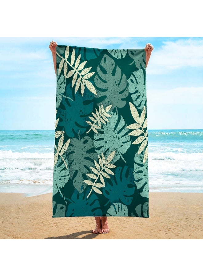 آنا مناشف شاطئ سريعة الجفاف 3D من الألياف الدقيقة - Image 3