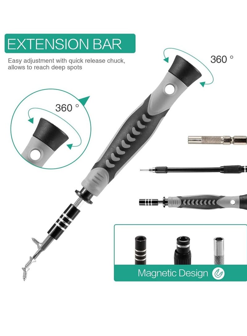 Cool Baby COOLBABY Precision Screwdriver Set New Version 130 in 1 Screwdriver Kit with 120 Screwdriver Bits  Repair Tool Kit With Magnetizer For Smart Phone  Household  - Image 5