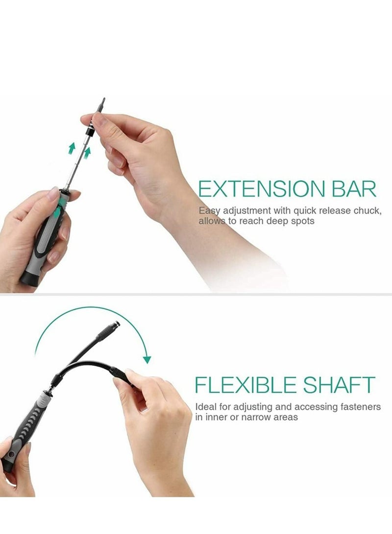 Cool Baby COOLBABY Precision Screwdriver Set New Version 130 in 1 Screwdriver Kit with 120 Screwdriver Bits  Repair Tool Kit With Magnetizer For Smart Phone  Household  - Image 4