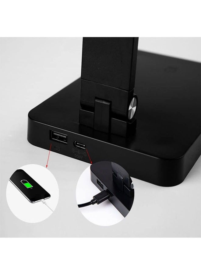 NKX Foldable and Rechargeable Black Desk Lamp for Study and Work  - Image 4