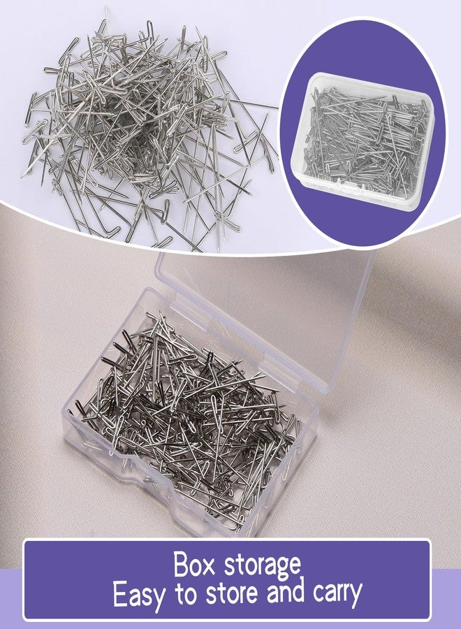 Yizzvb 1Inch 120 Pcs T Pins, Sewing Pins for Wigs, Blocking Knitting, Modelling, Wig Making and Crafts, Stainless Steel Head Pins for Sewing and Craft, Jewelry Making - Image 4