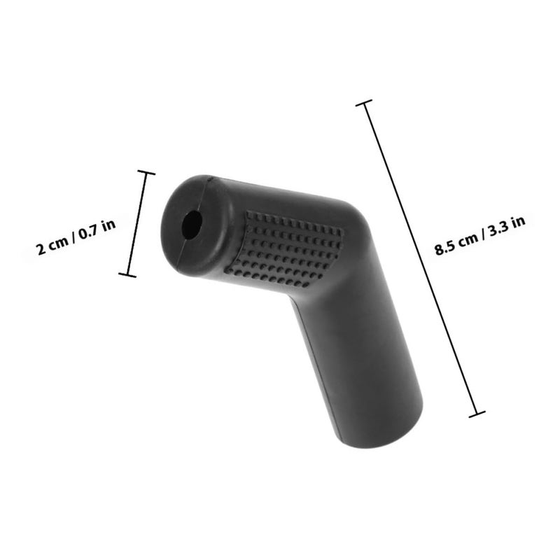Motorcycle Gear Shift Rubber Sleeve Covers 4PCS Black Protector for Off Road Street Riding - Image 3