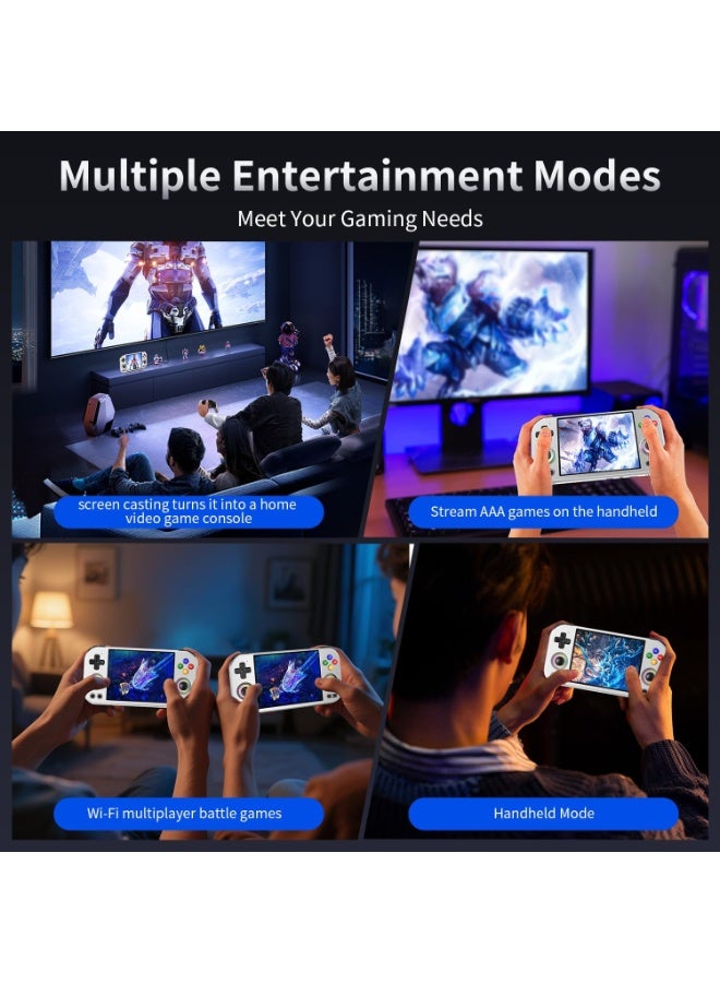 ANBERNIC RG477M Retro Handheld Game Console, Aluminum Alloy CNC Dimensity 8300 Android14 System 4.7-inch Touch Console WiFi/Bluetooth Hall joystick 5300mah 12+ 256gb128G TF Card - Image 4