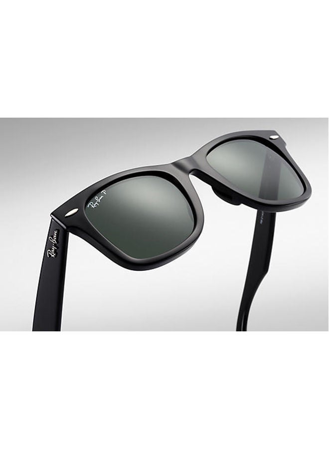 Ray-Ban Unisex Wayfarer Polarized Sunglasses RB2140-F 901/58 -52 mm - Image 5