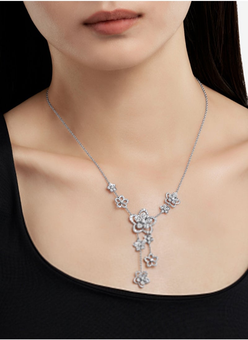 GRAFF - Wild Flower Diamond Drop Necklace - Image 1