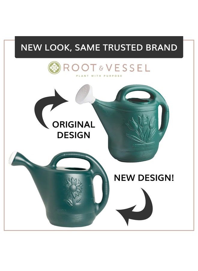 Root & Vessel Novelty MFG 30301 Watering Can, 2-Gallon, Green - Image 3