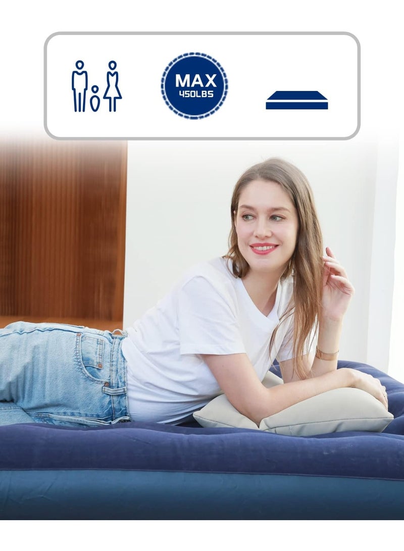 Fixer Twin Size Inflatable Air Mattress – Portable Blow‑Up Guest Bed with Built‑in Pump - Image 5