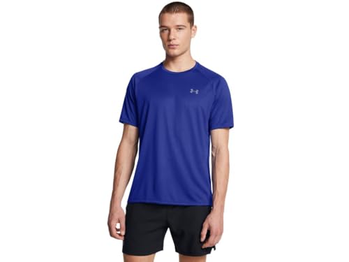 Under Armour Men's Tech 2.0 Short-Sleeve T-Shirt , Royal (400)/Graphite, Large Tall - Image 1