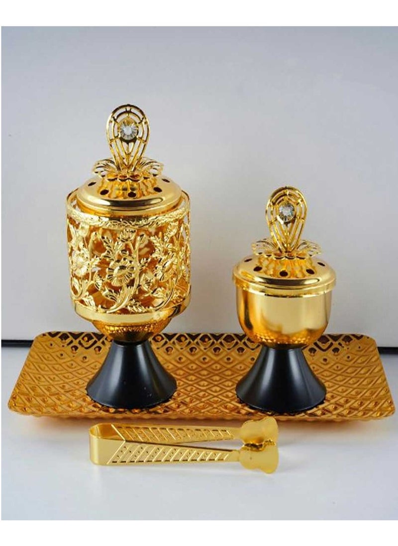 بخور بوسيدين مبخرة عود عربية بتصميم أنيق لعطر المنزل والمكتب 