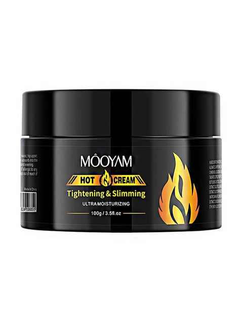 Hot Cream，Tightening & Slimming，Belly Fat Burning Thermal Cream, Sweat Enhancing Cream for Women and Men, Anti-Cellulite Cream, Natural Sweat Workout Enhancer, Thighs, Abdomen, Leg Firming (100g)