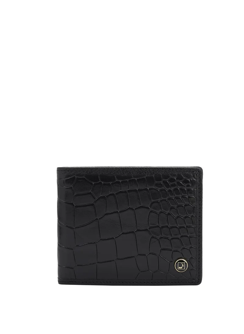 Genuine Leather Black Mens Wallet