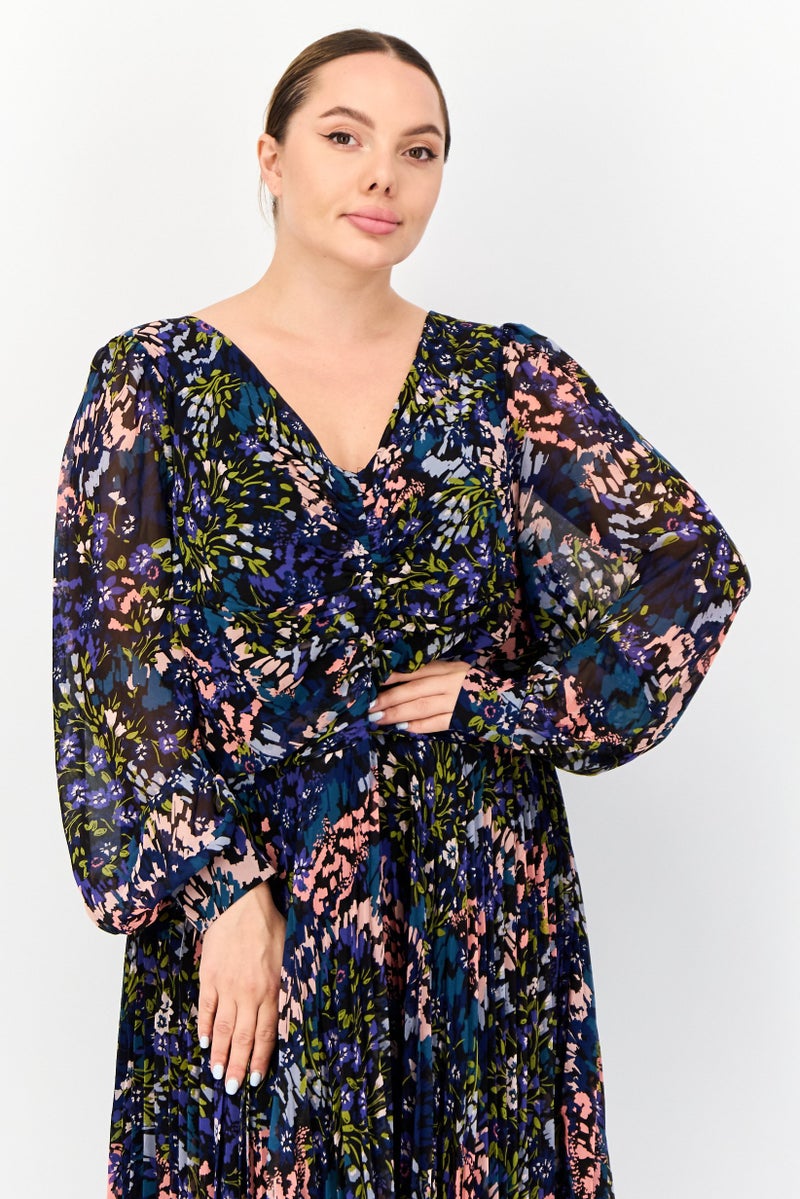 Phase Eight Women Flora Print Maxi Dress, Multicolor - Image 3