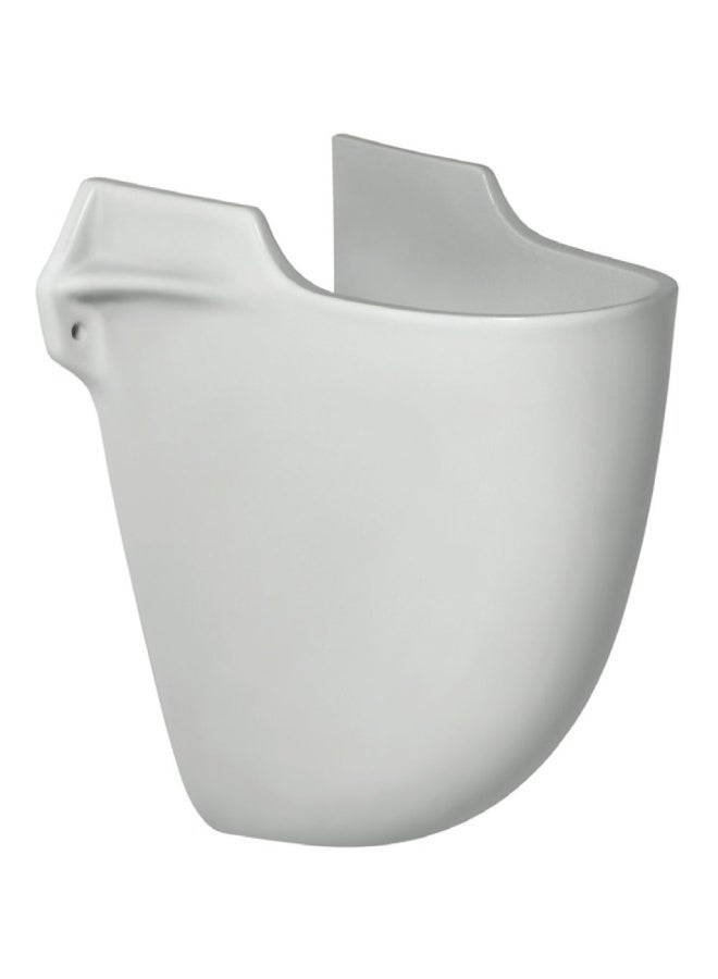 DANUBE HOME Ecco Wash Basin With Semi Pedestal Large 60X 46 White - Image 2